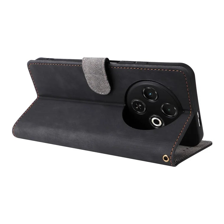 For TECNO Spark 30C kL5n Wallet Case RFID Blocking PU Leather Cover Stand View