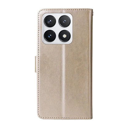 For Xiaomi 14T Pro Leather Case Butterfly Floral Imprint Wallet Stand Cover