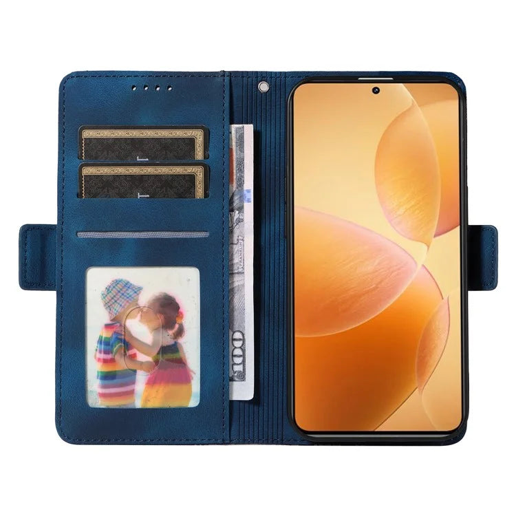 For Xiaomi 14T Pro Case PU Leather Phone Cover Rhombus Starry Imprinted