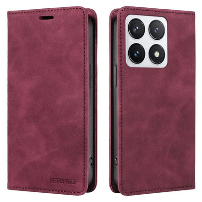 BETOPNICE 003 For Xiaomi 14T Pro Wallet Case Leather Phone Cover with Stand
