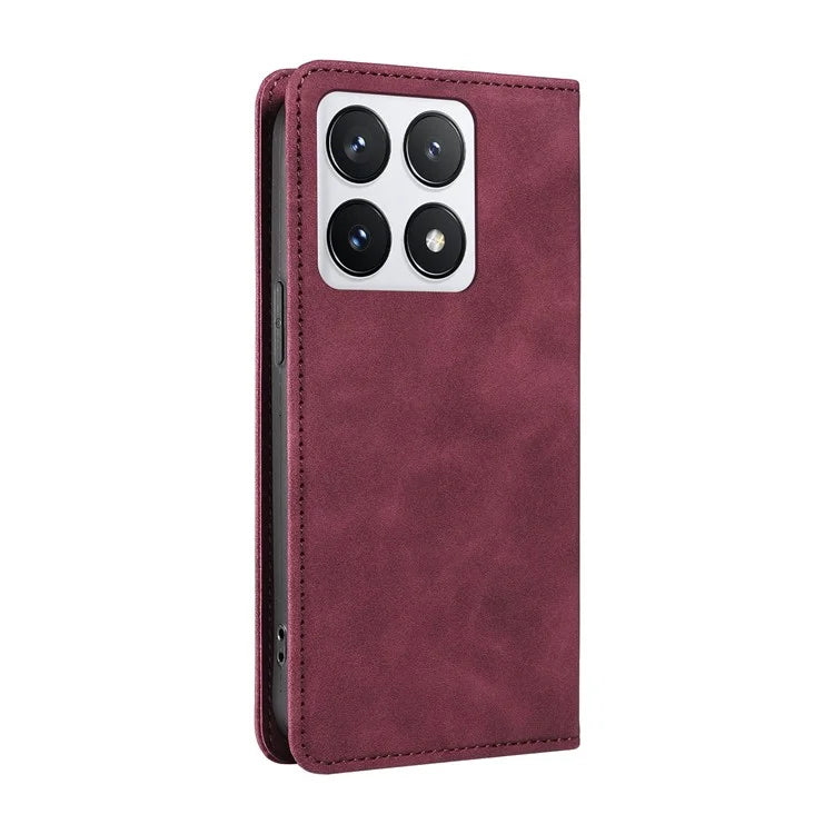 BETOPNICE 003 For Xiaomi 14T Pro Wallet Case Leather Phone Cover with Stand