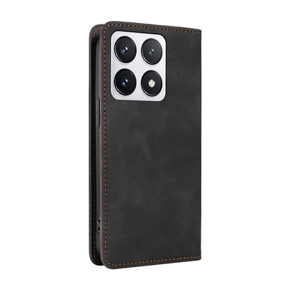 BETOPNICE 003 For Xiaomi 14T Pro Wallet Case Leather Phone Cover with Stand