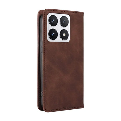 BETOPNICE 003 For Xiaomi 14T Pro Wallet Case Leather Phone Cover with Stand