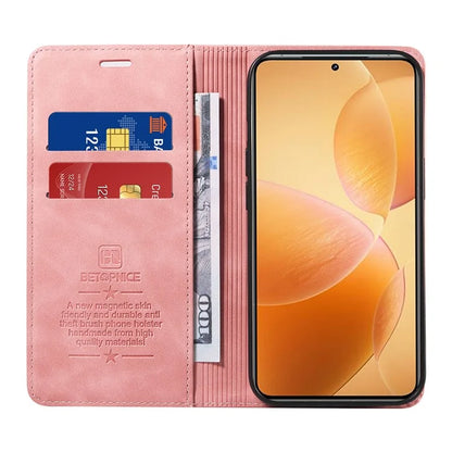 BETOPNICE 003 For Xiaomi 14T Pro Wallet Case Leather Phone Cover with Stand