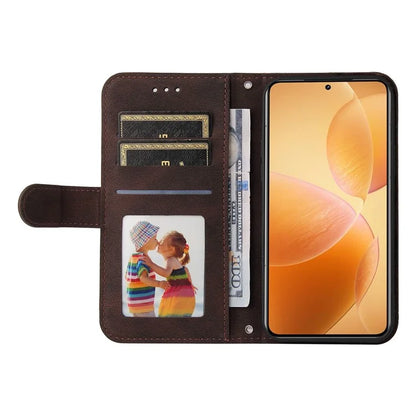 For Xiaomi 14T Pro Wallet Case Skin-Touch Leather Phone Cover Tree Pattern Hardware