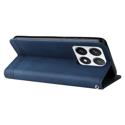 For Xiaomi 14T Pro Wallet Case Skin-Touch Leather Phone Cover Tree Pattern Hardware