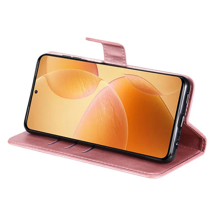 For Xiaomi 14T Pro Case Zipper Wallet Calf Texture PU Leather Phone Cover