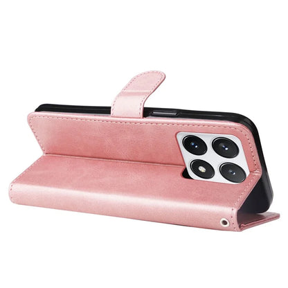 For Xiaomi 14T Pro Case Zipper Wallet Calf Texture PU Leather Phone Cover