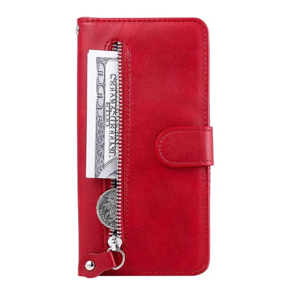 For Xiaomi 14T Pro Case Zipper Wallet Calf Texture PU Leather Phone Cover