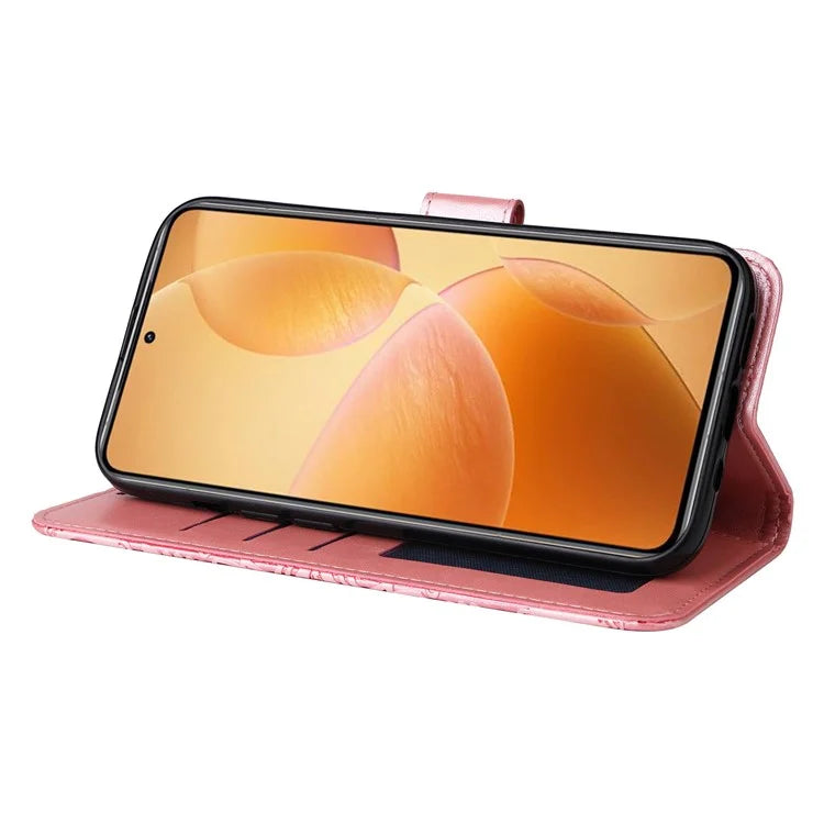 For Xiaomi 14T Pro Case Sunflower Imprint Leather Wallet Phone Cover