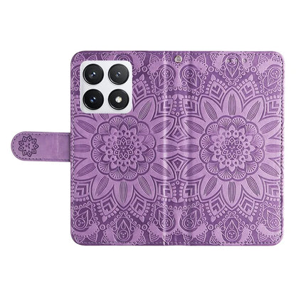 For Xiaomi 14T Pro Case Sunflower Imprint Leather Wallet Phone Cover