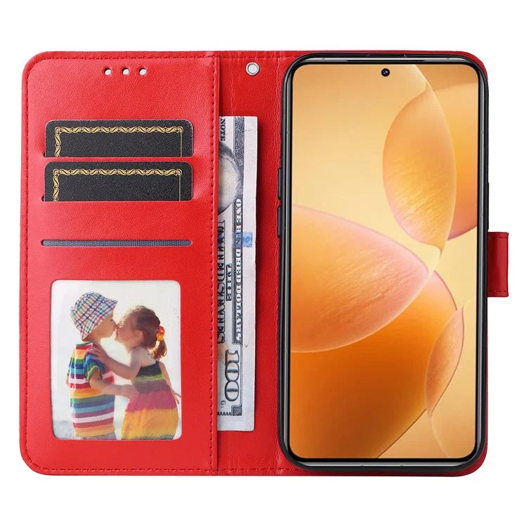 For Xiaomi 14T Pro Case Sunflower Imprint Leather Wallet Phone Cover