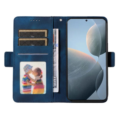For Xiaomi 14T Case PU Leather Phone Cover Rhombus Starry Imprinted