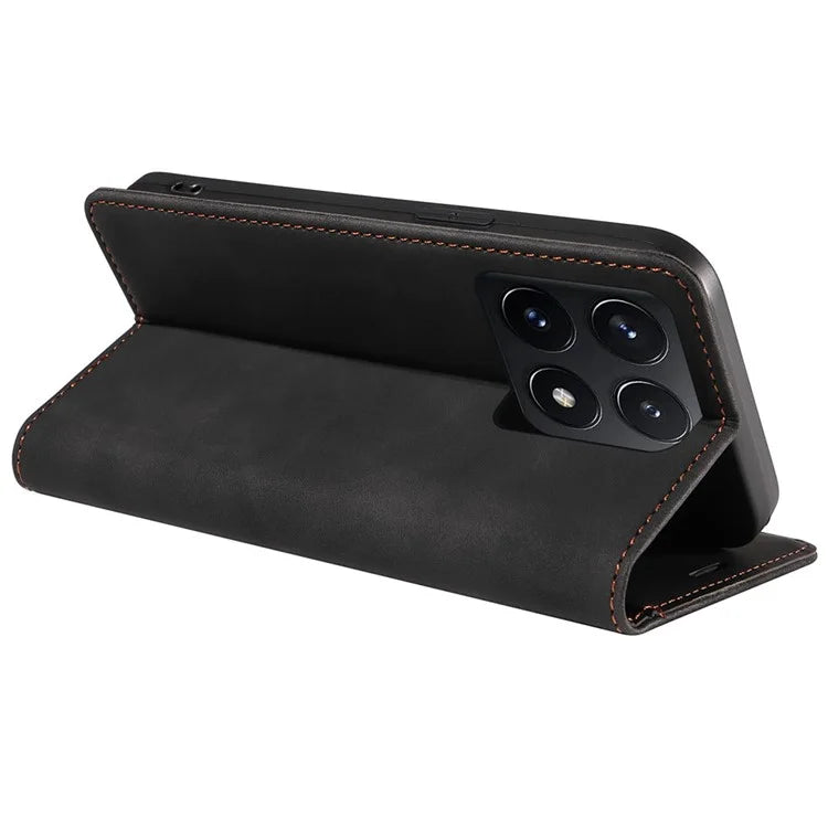 BETOPNICE 003 For Xiaomi 14T Wallet Case Leather Phone Cover with Stand
