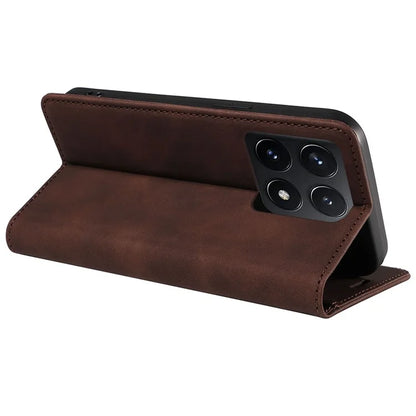 BETOPNICE 003 For Xiaomi 14T Wallet Case Leather Phone Cover with Stand