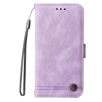 For Xiaomi 14T Wallet Case Skin-Touch Leather Phone Cover Tree Pattern Hardware