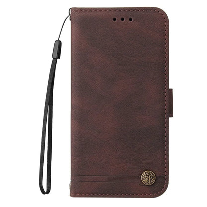 For Xiaomi 14T Wallet Case Skin-Touch Leather Phone Cover Tree Pattern Hardware