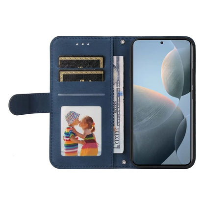 For Xiaomi 14T Wallet Case Skin-Touch Leather Phone Cover Tree Pattern Hardware