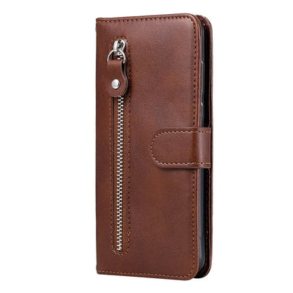 For Xiaomi 14T Case Zipper Wallet Calf Texture PU Leather Phone Cover