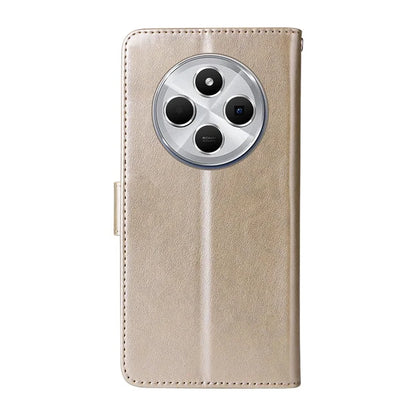 For Xiaomi Redmi 14C 4G Leather Case Butterfly Floral Imprint Wallet Stand Cover