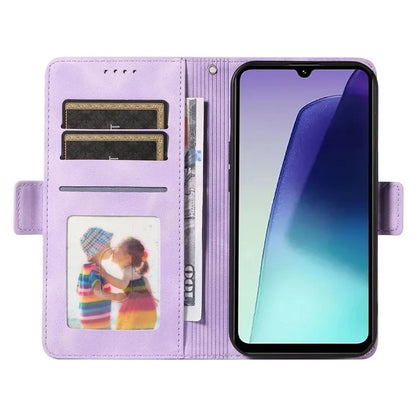 For Xiaomi Redmi 14C 4G Case PU Leather Phone Cover Rhombus Starry Imprinted