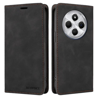BETOPNICE 003 For Xiaomi Redmi 14C 4G Wallet Case Leather Phone Cover with Stand