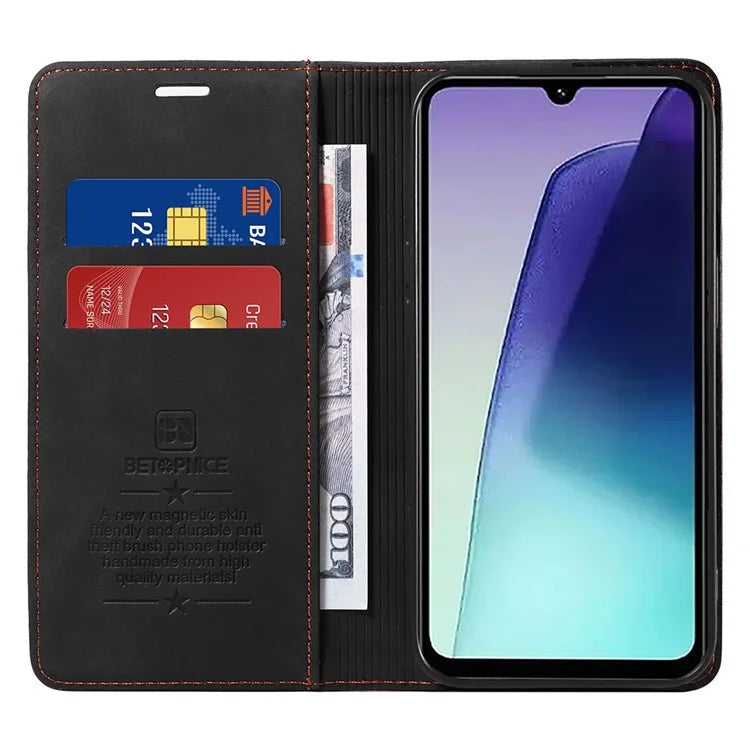 BETOPNICE 003 For Xiaomi Redmi 14C 4G Wallet Case Leather Phone Cover with Stand
