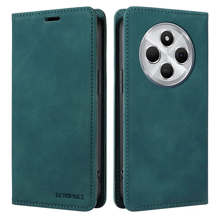 BETOPNICE 003 For Xiaomi Redmi 14C 4G Wallet Case Leather Phone Cover with Stand