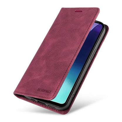 BETOPNICE 003 For Xiaomi Redmi 14C 4G Wallet Case Leather Phone Cover with Stand