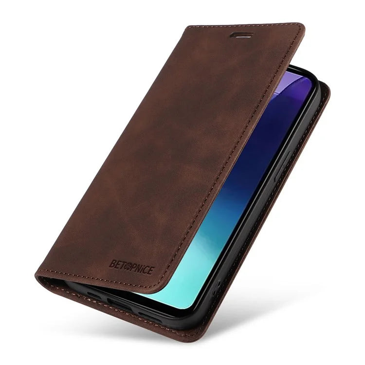 BETOPNICE 003 For Xiaomi Redmi 14C 4G Wallet Case Leather Phone Cover with Stand