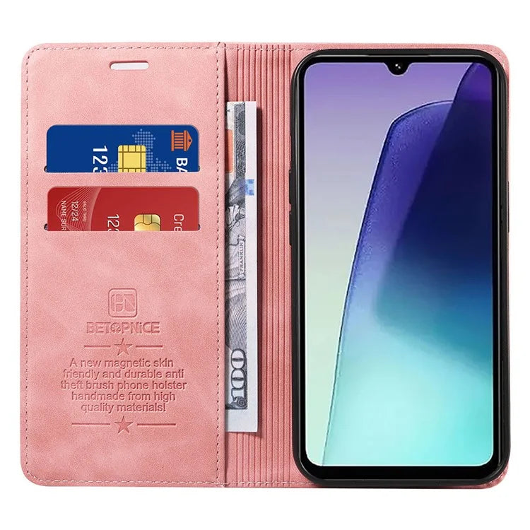 BETOPNICE 003 For Xiaomi Redmi 14C 4G Wallet Case Leather Phone Cover with Stand