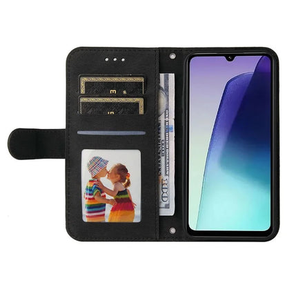 For Xiaomi Redmi 14C 4G Wallet Case Skin-Touch Leather Phone Cover Tree Pattern Hardware