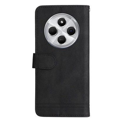 For Xiaomi Redmi 14C 4G Wallet Case Skin-Touch Leather Phone Cover Tree Pattern Hardware