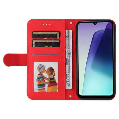 For Xiaomi Redmi 14C 4G Wallet Case Skin-Touch Leather Phone Cover Tree Pattern Hardware