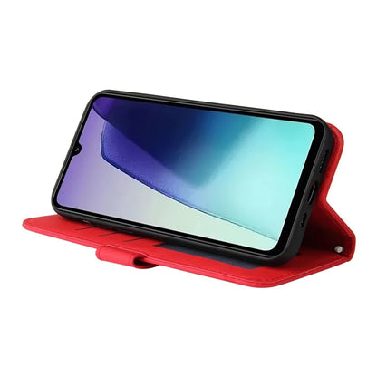 For Xiaomi Redmi 14C 4G Wallet Case Skin-Touch Leather Phone Cover Tree Pattern Hardware