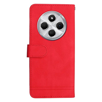 For Xiaomi Redmi 14C 4G Wallet Case Skin-Touch Leather Phone Cover Tree Pattern Hardware