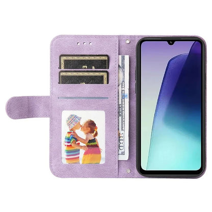 For Xiaomi Redmi 14C 4G Wallet Case Skin-Touch Leather Phone Cover Tree Pattern Hardware