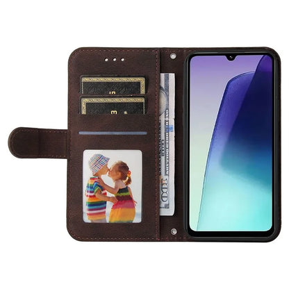 For Xiaomi Redmi 14C 4G Wallet Case Skin-Touch Leather Phone Cover Tree Pattern Hardware