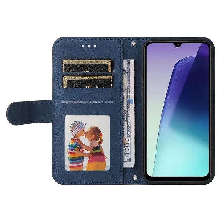 For Xiaomi Redmi 14C 4G Wallet Case Skin-Touch Leather Phone Cover Tree Pattern Hardware