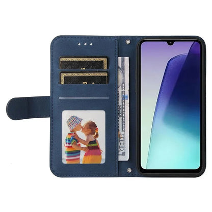 For Xiaomi Redmi 14C 4G Wallet Case Skin-Touch Leather Phone Cover Tree Pattern Hardware