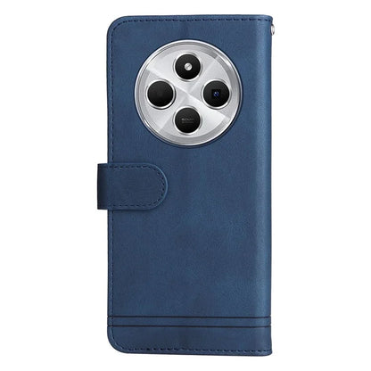For Xiaomi Redmi 14C 4G Wallet Case Skin-Touch Leather Phone Cover Tree Pattern Hardware