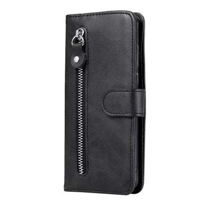 For Xiaomi Redmi 14C 4G Case Zipper Wallet Calf Texture PU Leather Phone Cover
