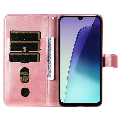 For Xiaomi Redmi 14C 4G Case Zipper Wallet Calf Texture PU Leather Phone Cover