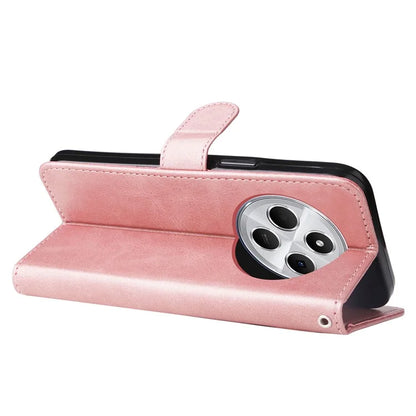 For Xiaomi Redmi 14C 4G Case Zipper Wallet Calf Texture PU Leather Phone Cover
