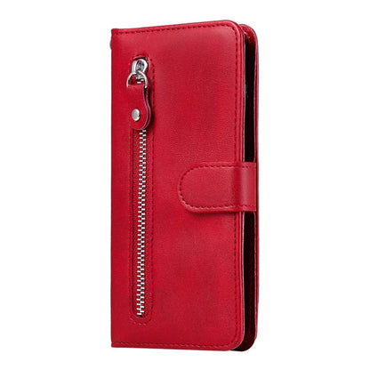 For Xiaomi Redmi 14C 4G Case Zipper Wallet Calf Texture PU Leather Phone Cover