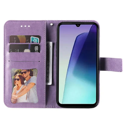 For Xiaomi Redmi 14C 4G Case PU Leather Wallet Floral Phone Cover Stand View