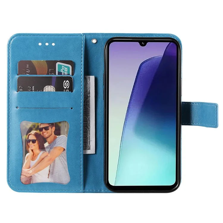 For Xiaomi Redmi 14C 4G Case PU Leather Wallet Floral Phone Cover Stand View