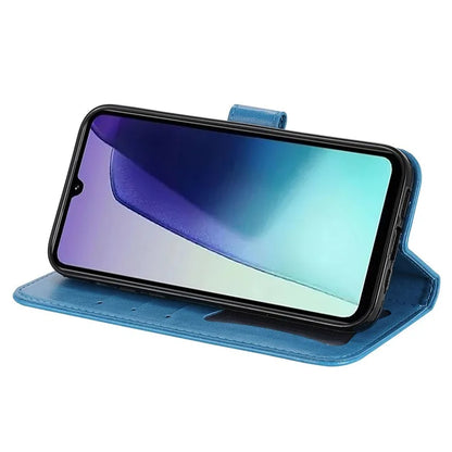 For Xiaomi Redmi 14C 4G Case PU Leather Wallet Floral Phone Cover Stand View