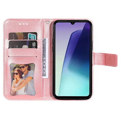 For Xiaomi Redmi 14C 4G Case PU Leather Wallet Floral Phone Cover Stand View