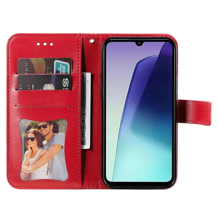 For Xiaomi Redmi 14C 4G Case PU Leather Wallet Floral Phone Cover Stand View